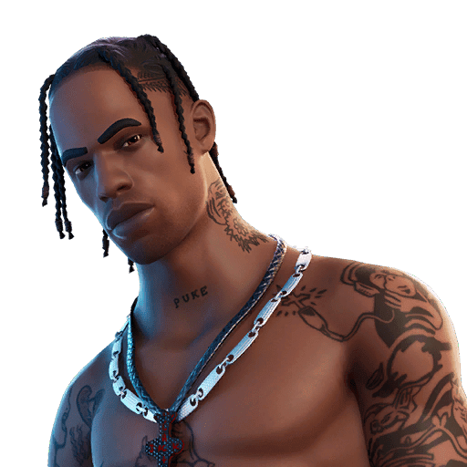 Fortnite Travis Scott skin with mail access for sale.