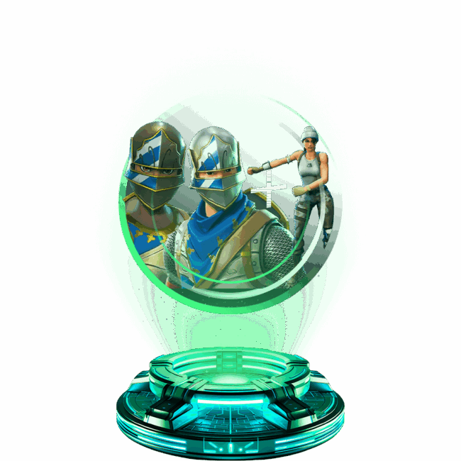 Royale Knight + Blue Squire + FLOSS Guaranteed Skins
