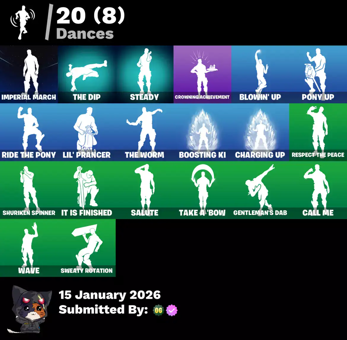 Fortnite skins and V-Bucks for sale, including rare and popular characters like Goku and Darth Vader.