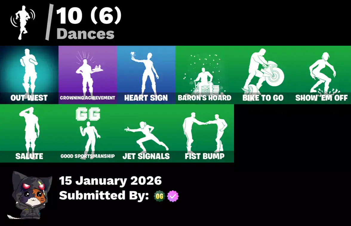 Fortnite skins including Blue Squire, Carbide, Slayer Juice WRLD, Santa Dogg, Yulejacket, Bug Punk S.