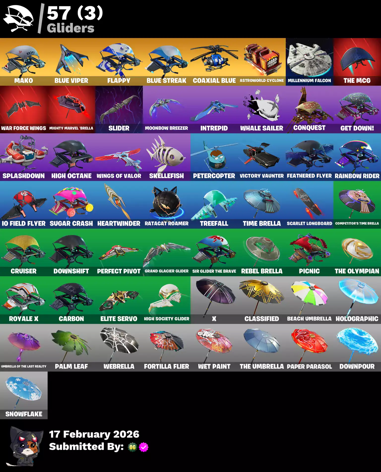 Sparkle Specialist, The Reaper, Blue Squire, Royale Knight, Elite Agent, Blue Team Leader, Omega sta.